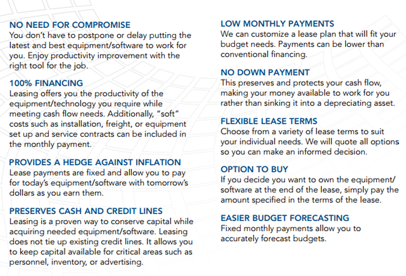GreatAmerica Financing Options
